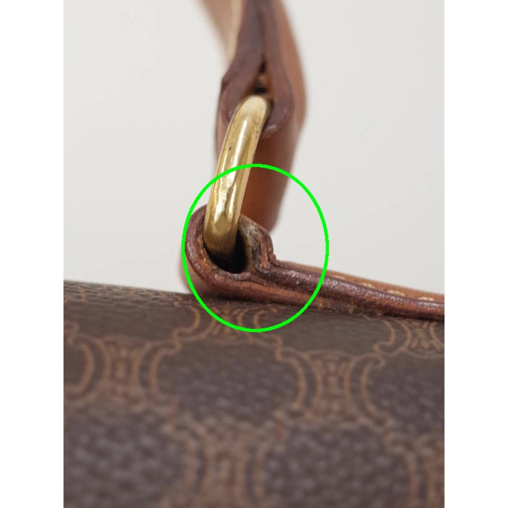 Celine Macadam Boston Leather Handbag - Picture 6 of 9